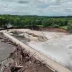 Stati Uniti, maltempo in Minnesota: cede una diga