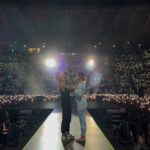 Ultimo diventa papà, l’annuncio con Jacqueline Di Giacomo sul palco dell’Olimpico