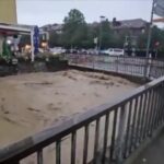Maltempo in Svizzera, alluvioni nella città di Morges