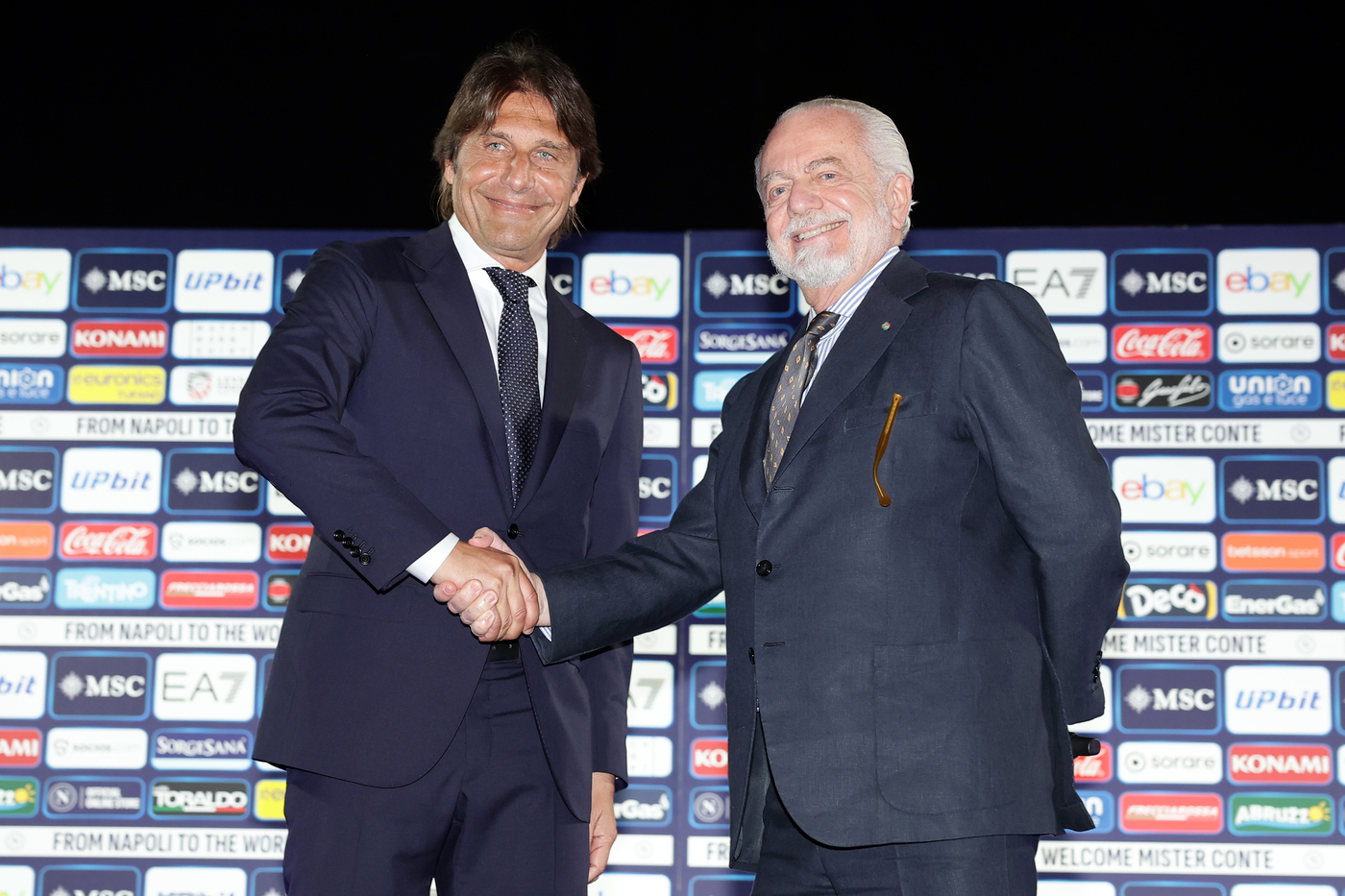 Napoli, Conte: “Ricevuto tanto affetto, ora non mi resta che dare”