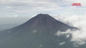 Giappone, tre scalatori trovati morti sul Monte Fuji