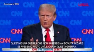 Duello tv Biden-Trump, scontro sull’Ucraina. Il presidente: “Putin è un criminale di guerra”