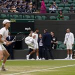 Jannik Sinner, allenamento con Djokovic a Wimbledon