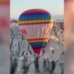 Turchia, mongolfiera si schianta in Cappadocia: paura per 22 passeggeri