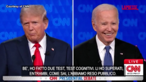 Duello tv Biden-Trump, i rivali discutono su età, forma fisica e handicap nel golf