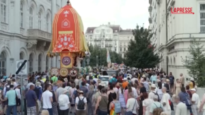 Ungheria, a Budapest il Festival dei Carri Hare Krishna