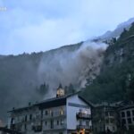Maltempo in Piemonte, a Noasca 149 mm di pioggia: virali immagini della cascata