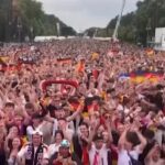Euro 2024, Germania ai quarti: tifosi tedeschi in festa