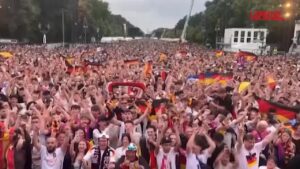 Euro 2024, Germania ai quarti: tifosi tedeschi in festa