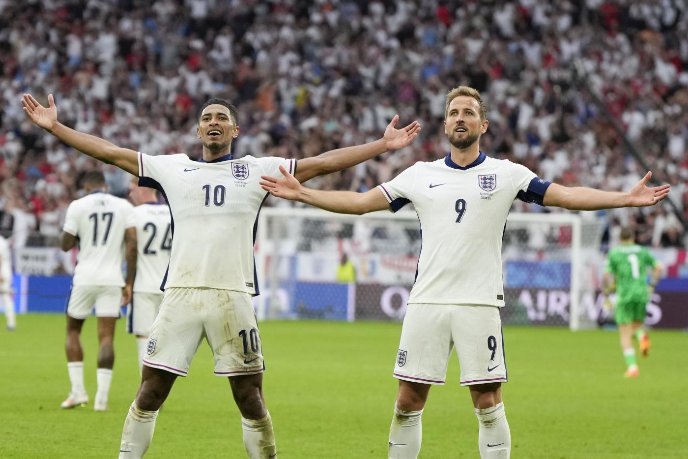Euro 2024, Inghilterra-Slovacchia 2-1: decide Kane ai supplementari Euro 2024, Inghilterra-Slovacchia 2-1: decide Kane ai supplementari