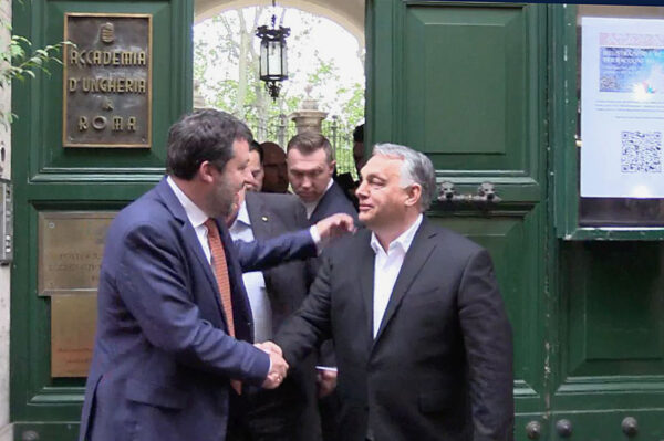 Accademia d’Ungheria - Viktor Orban incontra Matteo Salvini