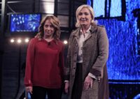 Marine Le Pen ospite della trasmissione televisiva