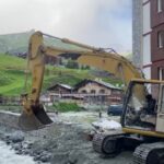 Cervinia, si scava nel fango dopo l’alluvione