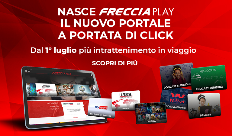Trenitalia, dal primo luglio informazione a 360 gradi con LaPresse Trenitalia, dal primo luglio informazione a 360 gradi con LaPresse