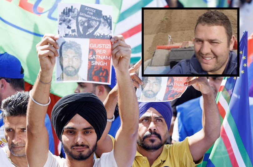 Satnam Singh, datore di lavoro arrestato per omicidio doloso. Pm: “Se soccorso si sarebbe salvato”