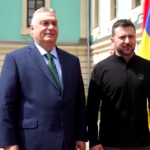 Orbán a Kiev, il primo ministro ungherese incontra Zelensky