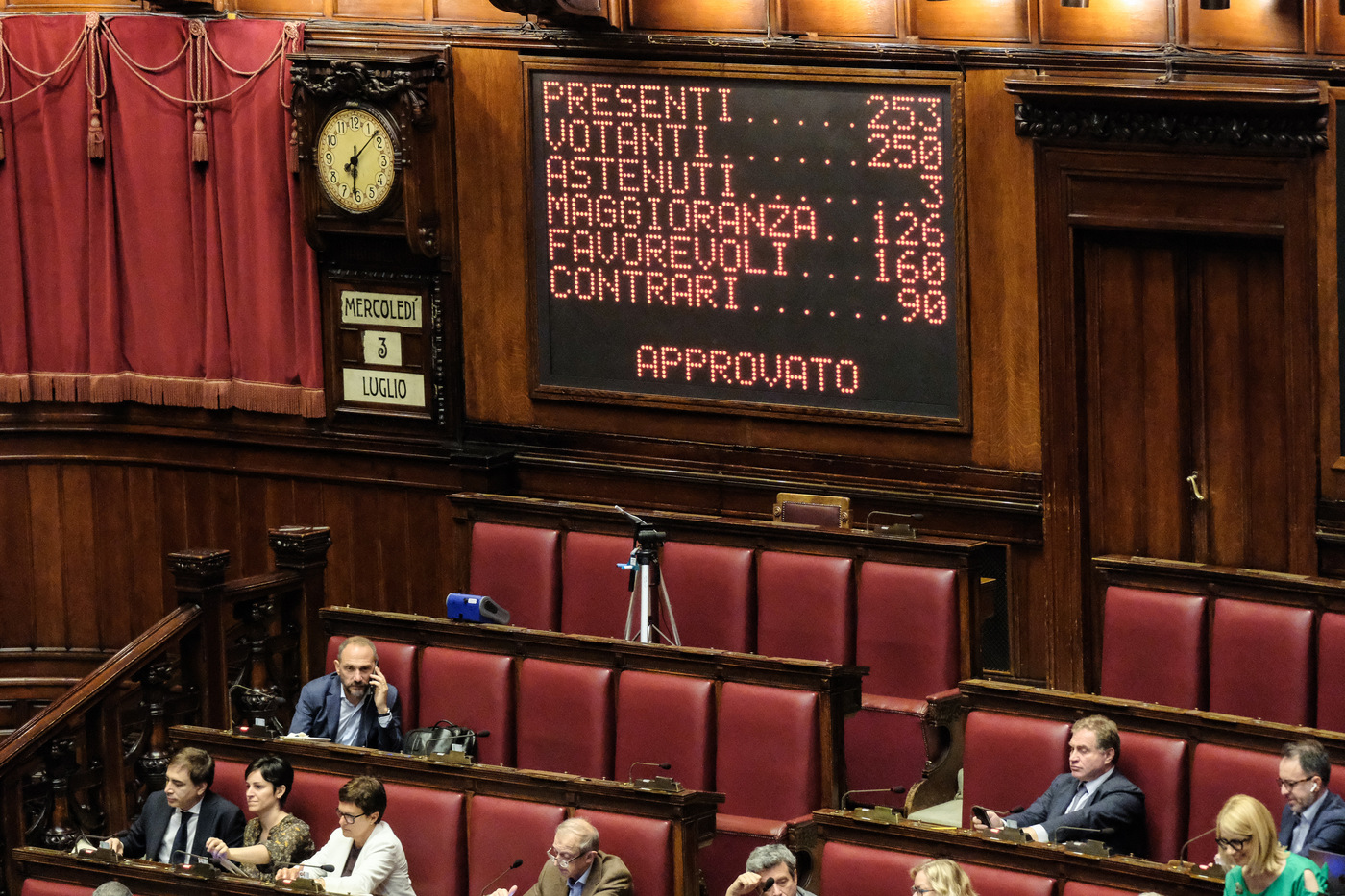 Dl Coesione, via libera definitivo da aula Camera con 160 voti a favore