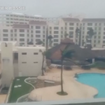 Messico: uragano Beryl spazza Cancun, le immagini dalla località dello Yucatan