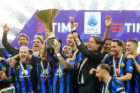 Inter campione d'Italia, la premiazione per lo scudetto a San Siro