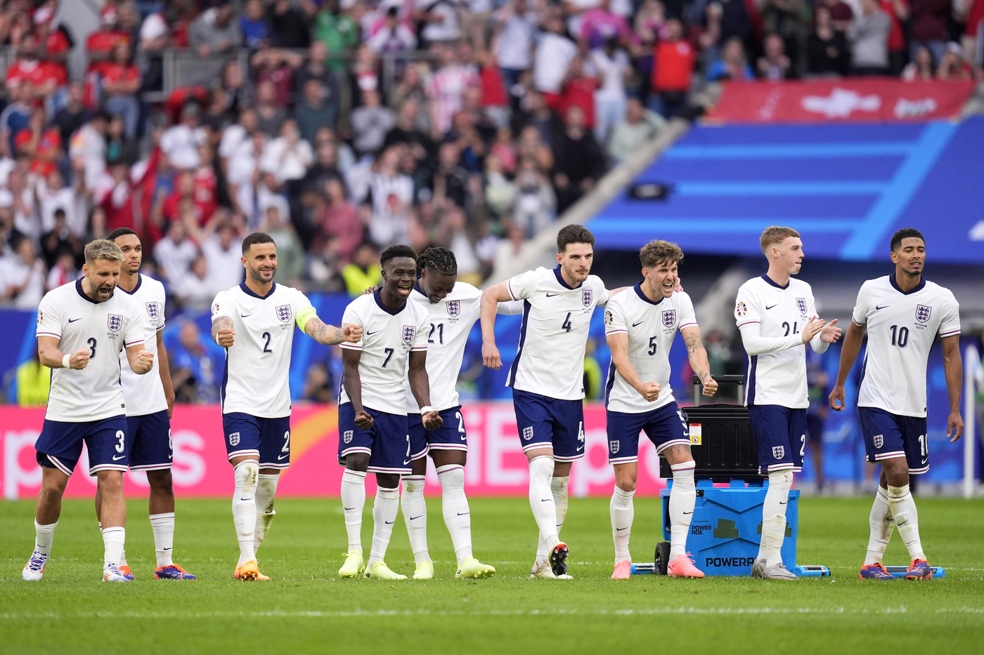 Euro 2024, Inghilterra in semifinale: Svizzera ko ai rigori Euro 2024, Inghilterra in semifinale: Svizzera ko ai rigori