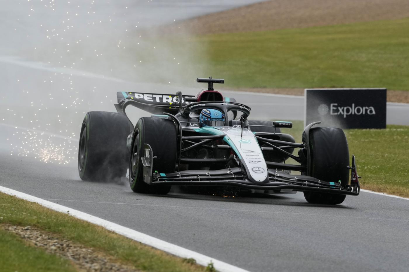 Gp Gran Bretagna, pole Russell davanti a Hamilton: terzo Norris Gp Gran Bretagna, pole Russell davanti a Hamilton: terzo Norris