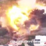 Israele, Idf rilascia video di raid aerei contro postazioni Hezbollah nel sud del Libano