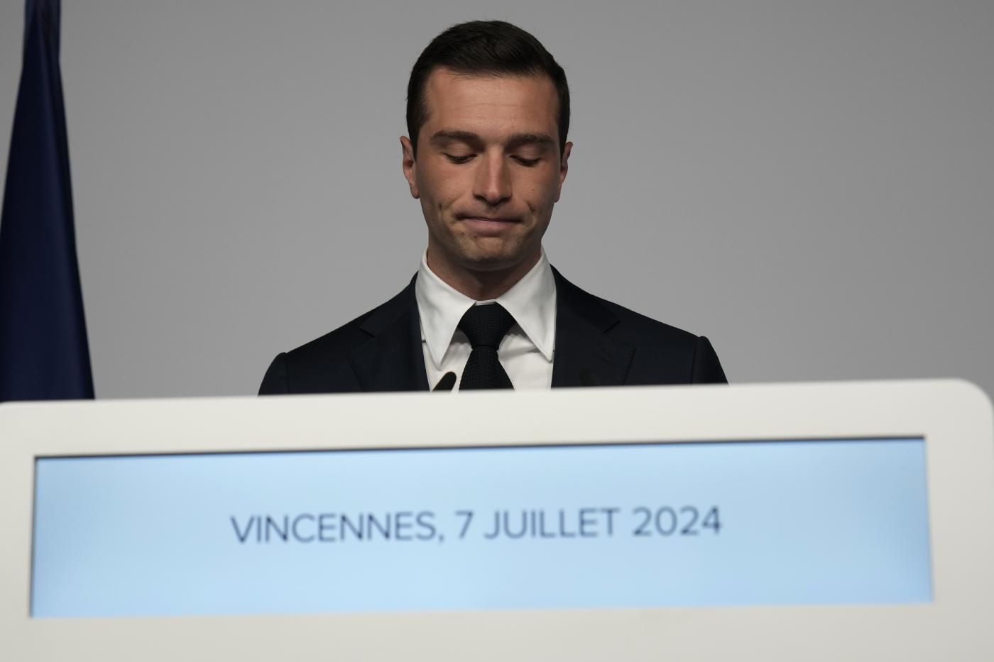 Elezioni Francia, Bardella: “Alleanza del disonore consegna il Paese a Mélenchon”