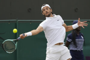 Wimbledon - Musetti perde il primo set contro Perricard