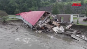 Vermont, un anno dopo l’alluvione: le zone colpite ancora distrutte