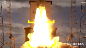 Spazio, lanciato per la prima volta il razzo europeo Ariane 6