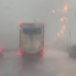 Maltempo, bomba d’acqua su Milano: la grandinata in tangenziale