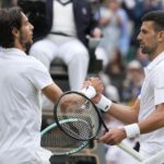 Wimbledon, troppo ‘Djoko’ per Musetti: Nole supera azzurro e va in finale con Alcaraz