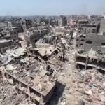 Gaza, il campo profughi di Jabaliya devastato dalla guerra