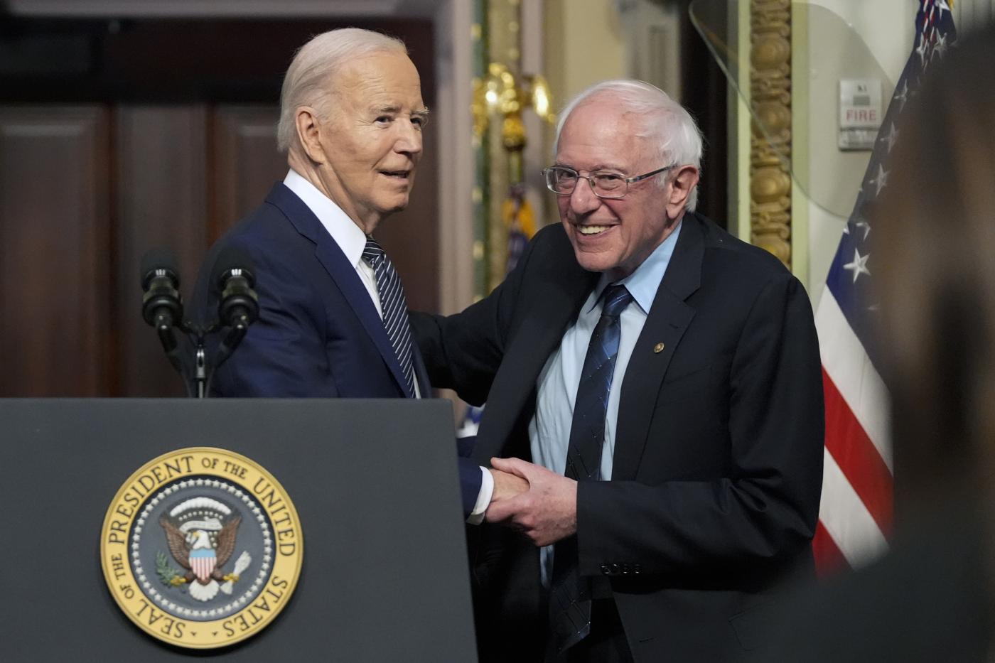 Usa 2024, Bernie Sanders si schiera con Biden: “Il più forte contro Trump”