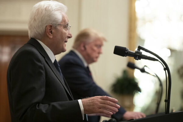 Il Presidente Mattarella negli Usa da Trump alla Casa Bianca