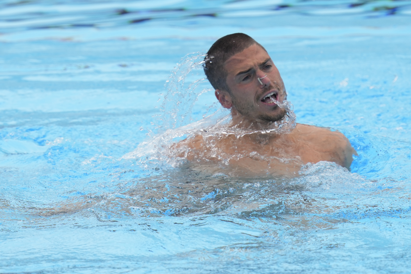 Giorgio Minisini si ritira dal nuoto artistico