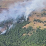 Albania, ancora incendi: le fiamme si spostano verso nord