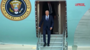 Usa, Biden arriva a Las Vegas per la campagna elettorale