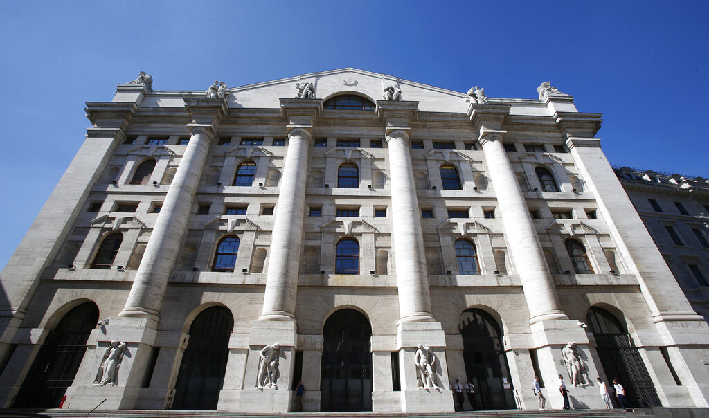 Borsa, partenza in calo per Piazza Affari: Ftse Mib -1,01%