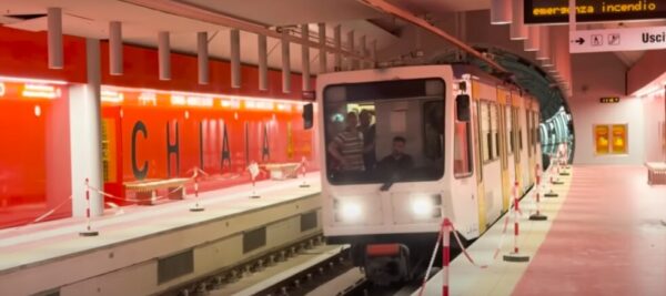 Napoli, inaugurata la Linea 6 della metropolitana