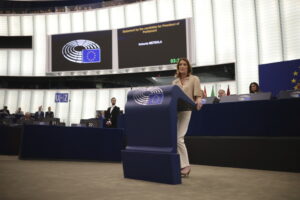 Ue, al via legislatura Parlamento Europeo: Metsola confermata presidente