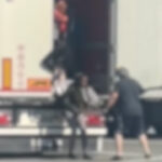 Ventimiglia, migranti presi a cinghiate da autista tir in un video