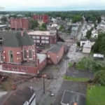 Usa, tornado si abbatte su Rome: le immagini degli edifici sventrati