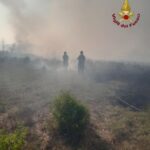 Roma, incendio in zona Casal Lumbroso: due capannoni coinvolti, evacuati residenti