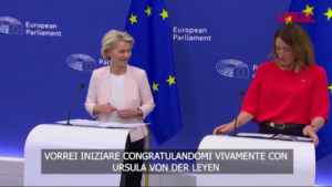 Ue, Metsola: “Rielezione von der Leyen miglior scelta possibile per l’Europa”