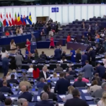 Strasburgo, Parlamento al voto per il secondo mandato di Ursula von der Leyen