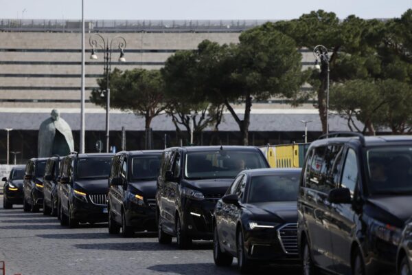 Protesta NCC per le strade di Roma