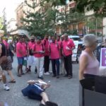 Milano, flash-mob per Gaza: “C’è sempre più bisogno di pace”