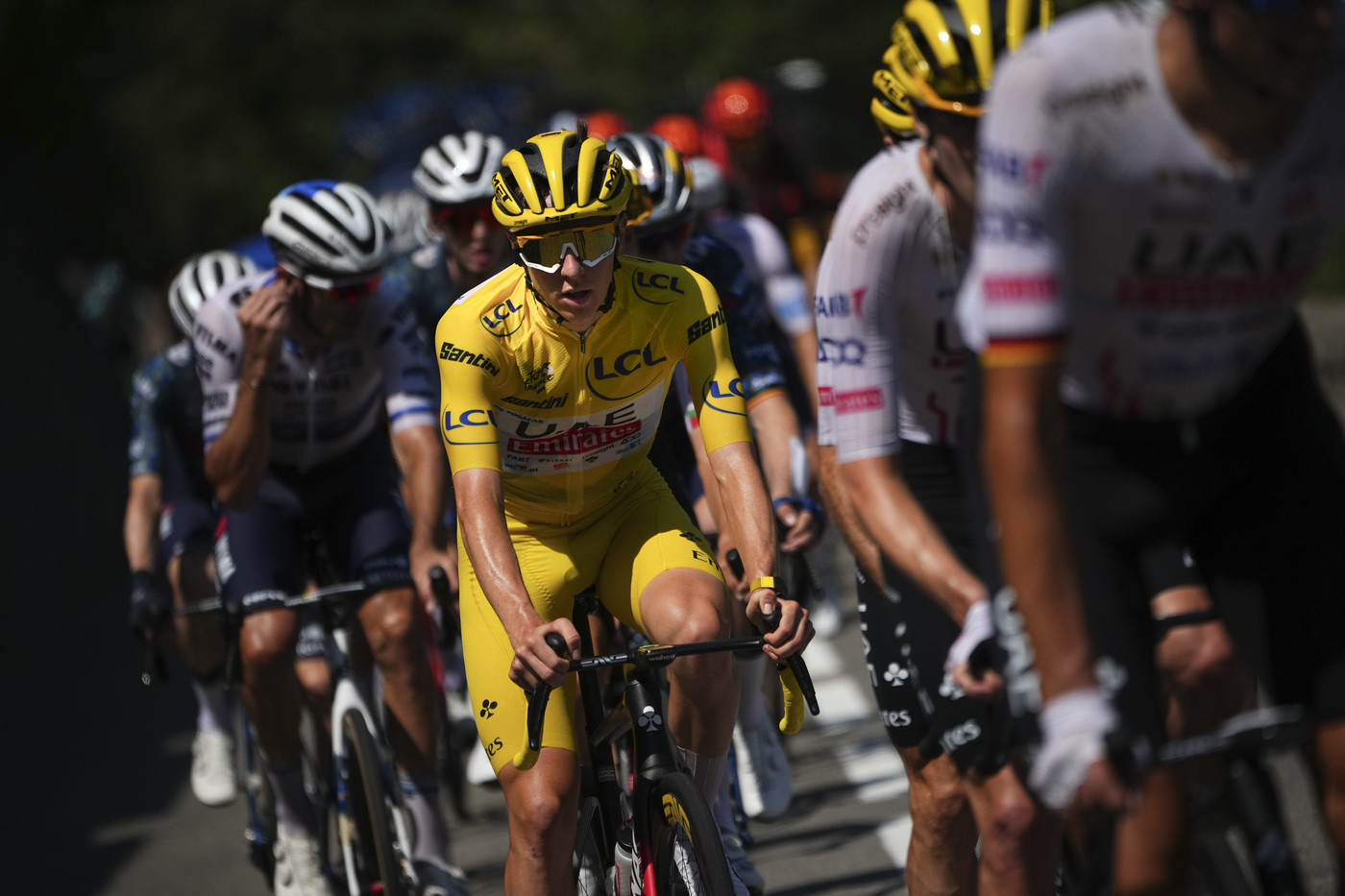 Tour de France, pokerissimo Pogacar: maglia gialla vince anche 20/a tappa Tour de France, pokerissimo Pogacar: maglia gialla vince anche 20/a tappa