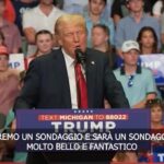 Usa, Trump in Michigan: “Chi è il vostro avversario preferito?” e la folla fischia Kamala Harris